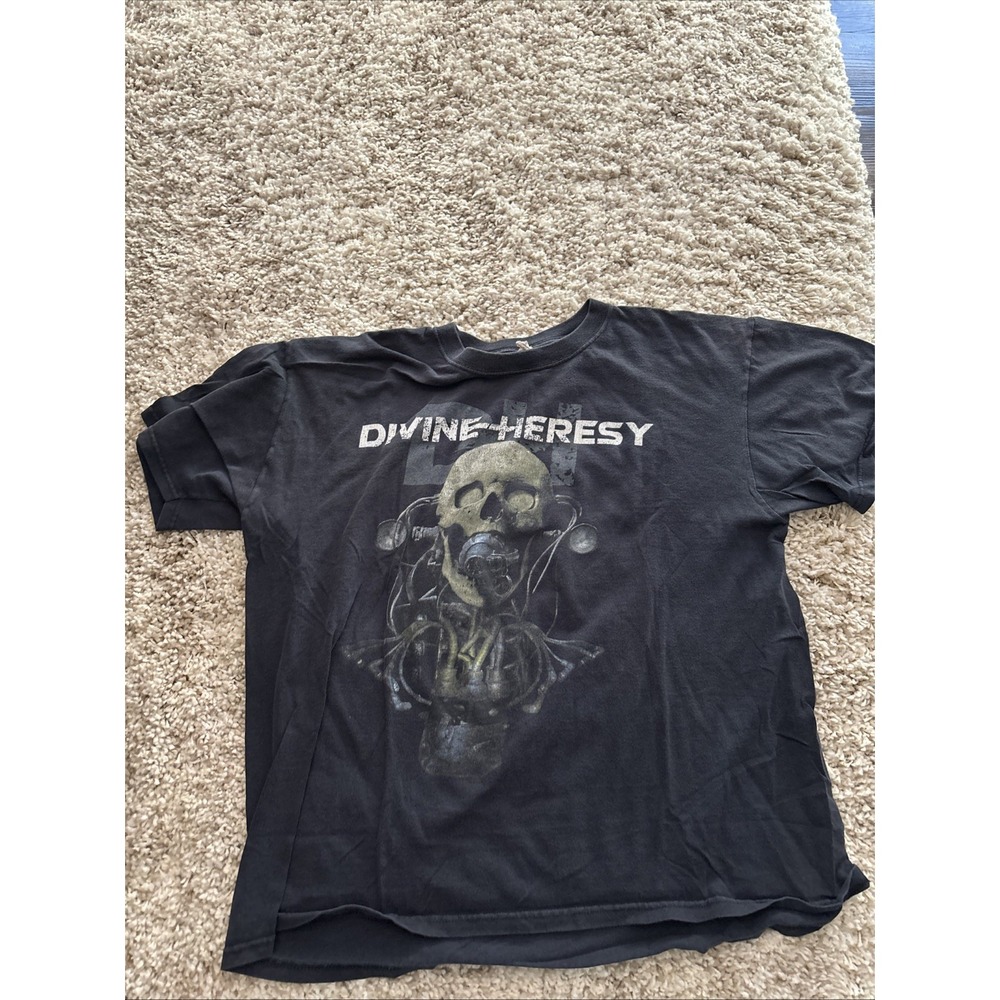 Divine Heresy‎ Bleed the fifth Black short Sleeve T-Shirt Size XL